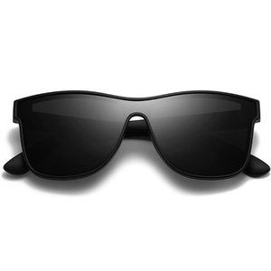 2023 New Square Polarized Sunglasses Men Women Fashion Square Male Sun Glasses B